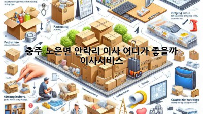 충주 노은면 안락리 이사, 어디가 좋을까? 🚚💨 #이사서비스